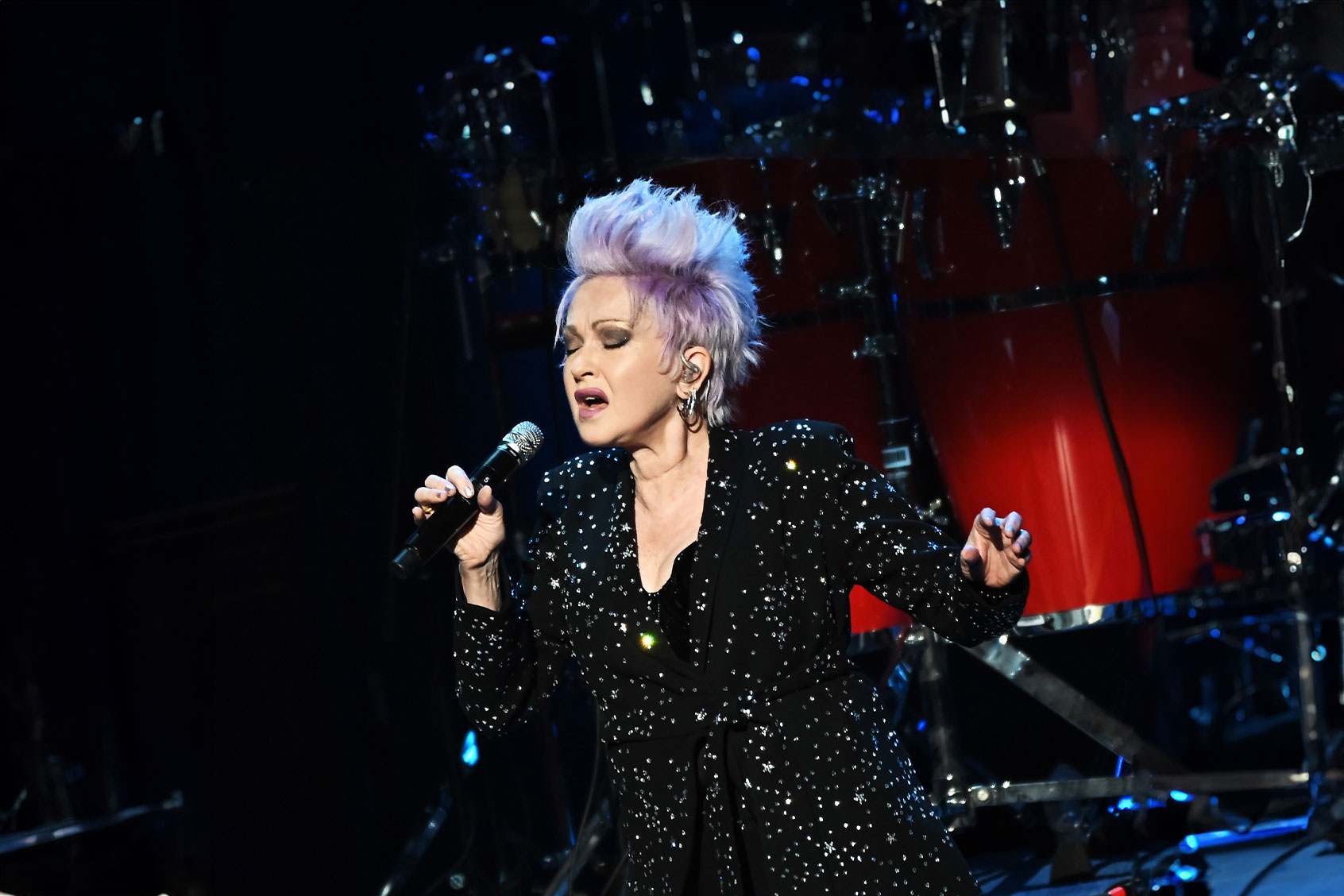 Singer-songwriter Cyndi Lauper performs at the 2023 Library of Congress Gershwin Prize for Popular Song on March 01, 2023 in Washington, DC. (Shannon Finney/Getty Images)