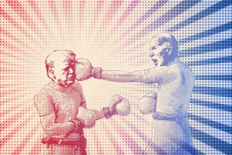 Donald Trump vs Joe Biden (Photo illustration by Salon/Getty Images)
