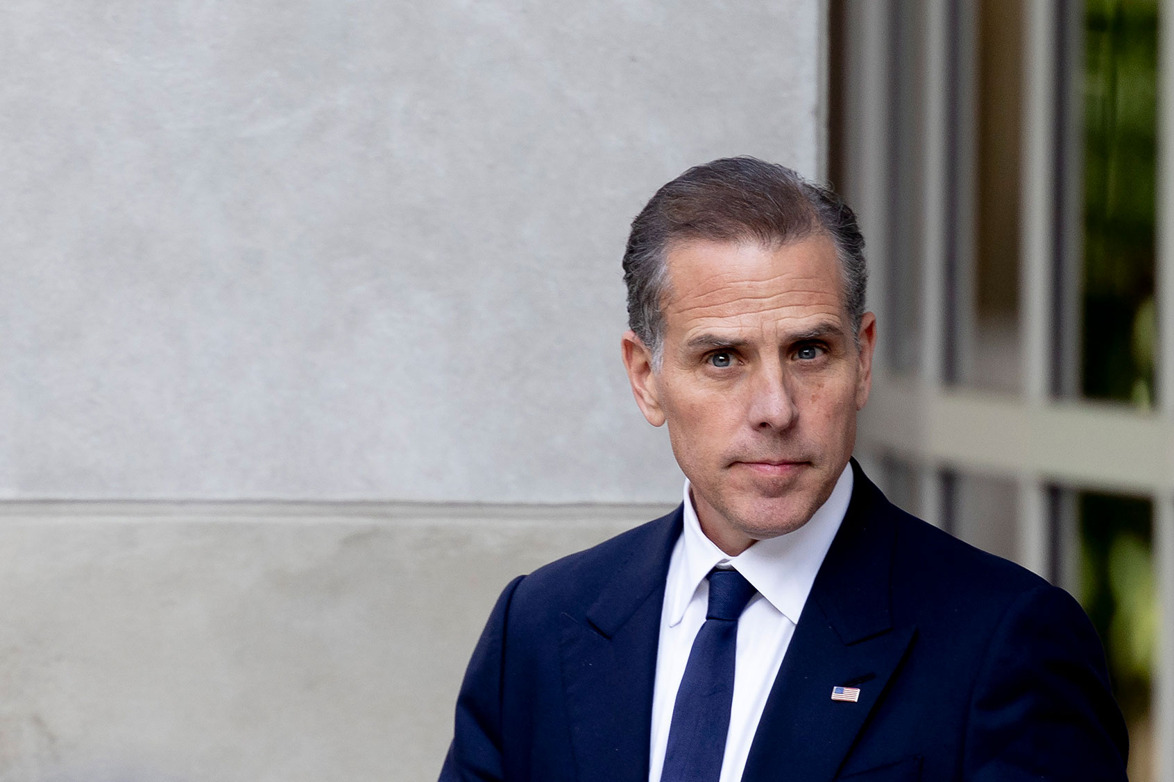 Hunter Biden, son of U.S. President Joe Biden, departs from the J. Caleb Boggs Federal Building on June 3 2024, in Wilmington, Delaware. (Anna Moneymaker/Getty Images)