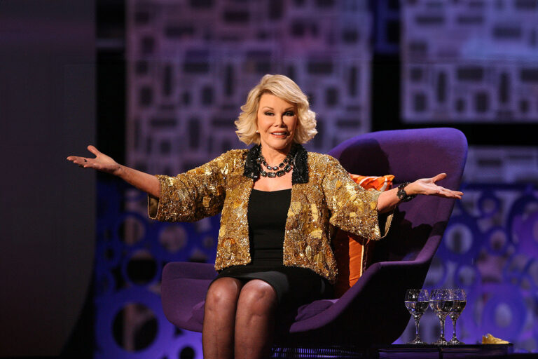 Joan Rivers onstage during Comedy Central's "Roast of Joan Rivers" at CBS Studios on July 26, 2009 in Studio City, California. (Jason LaVeris/FilmMagic/Getty Images)