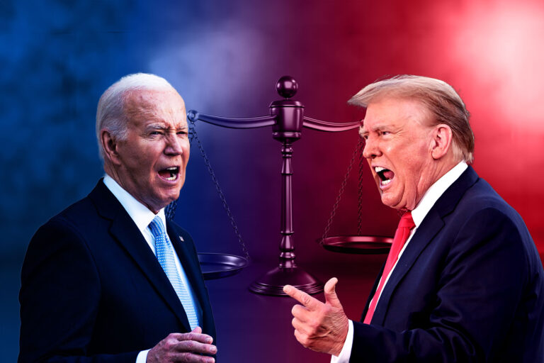 Joe Biden vs Donald Trump (Photo illustration by Salon/Getty Images)