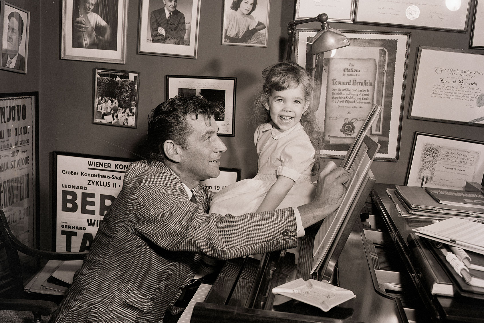 Leonard Bernstein; Jamie Bernstein