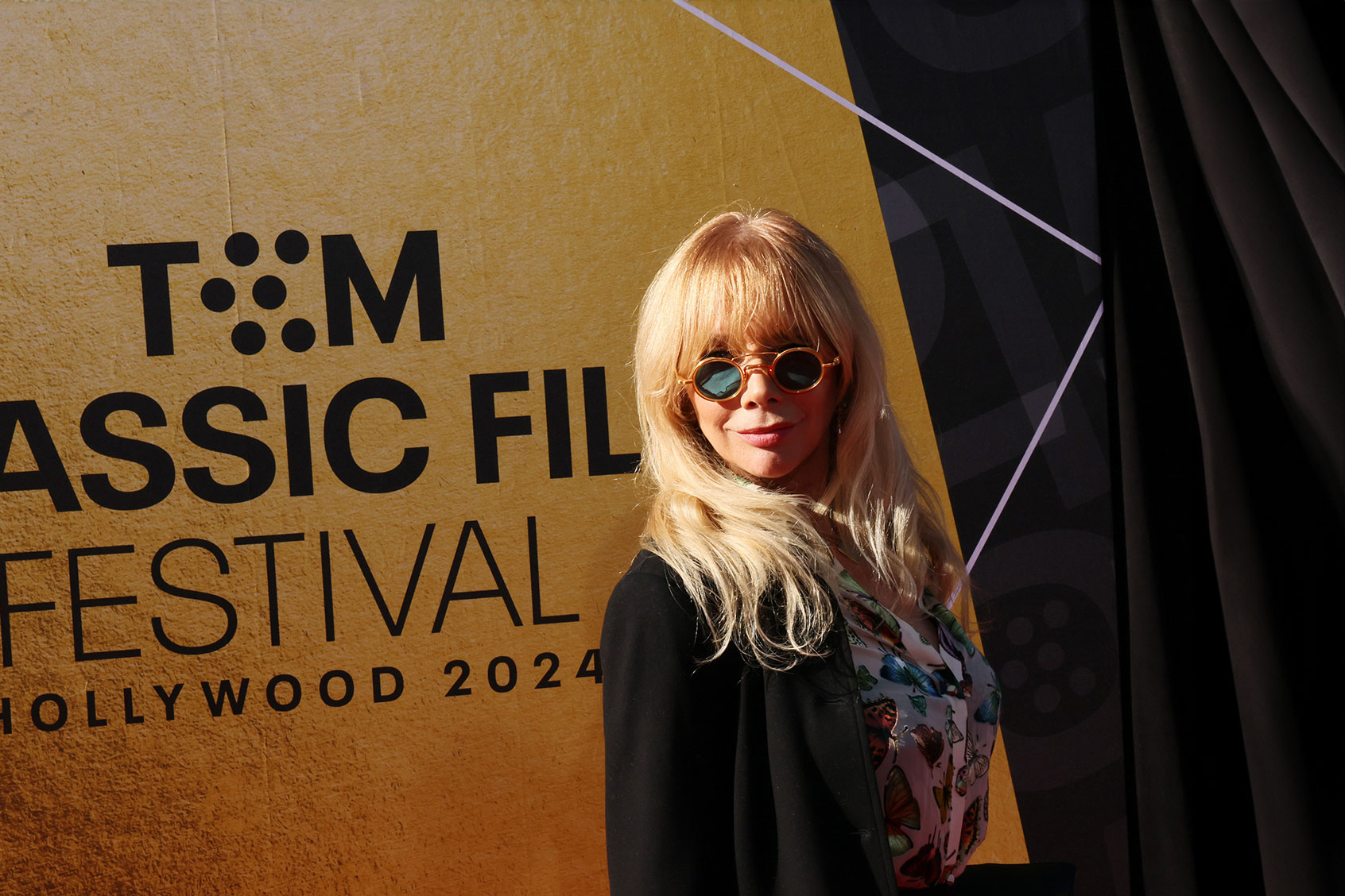 Rosanna Arquette attends the Opening Night Gala and 30th Anniversary Screening of "Pulp Fiction" during the 2024 TCM Classic Film Festival at TCL Chinese Theatre on April 18, 2024 in Hollywood, California. (Rodin Eckenroth/Getty Images for TCM)
