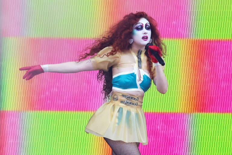 Chappell Roan performs in concert during the Bonnaroo Music & Arts Festival on June 16, 2024, in Manchester, Tennessee. (Gary Miller/WireImage)