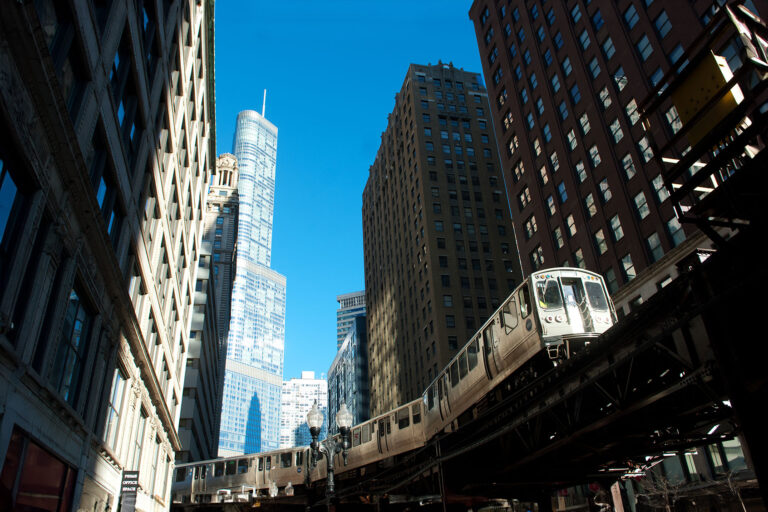 Chicago Elevated Railroad (Getty Images/Bo Zaunders)