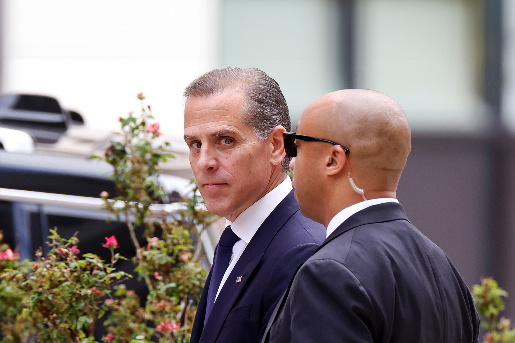 Hunter Biden, son of U.S. President Joe Biden, leaves the J. Caleb Boggs Federal Building on June 11, 2024 in Wilmington, Delaware. (Anna Moneymaker/Getty Images)