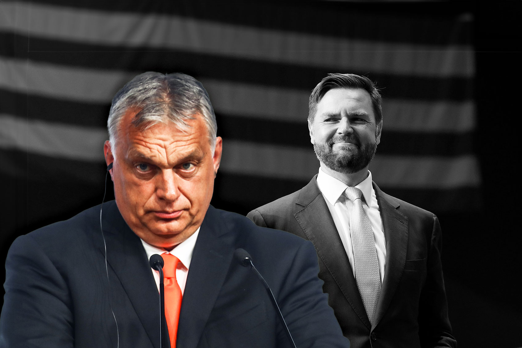 Viktor Orban and JD Vance (Photo illustration by Salon/Getty Images)