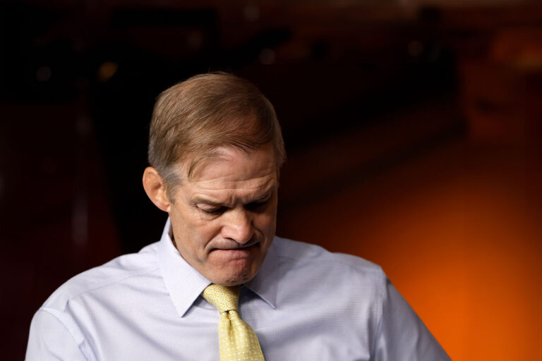 U.S. Rep. Jim Jordan (R-OH) attends a press conference following a House Republican conference meeting at the U.S. Capitol on June 12, 2024 in Washington, DC. (Kevin Dietsch/Getty Images)