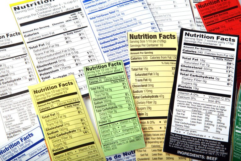 Nutritional label (Getty Images/Imagesbybarbara)