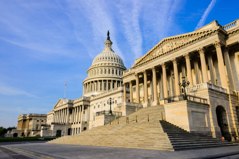 Senate wing of the United States Capitol building (Getty Images/OGphoto)