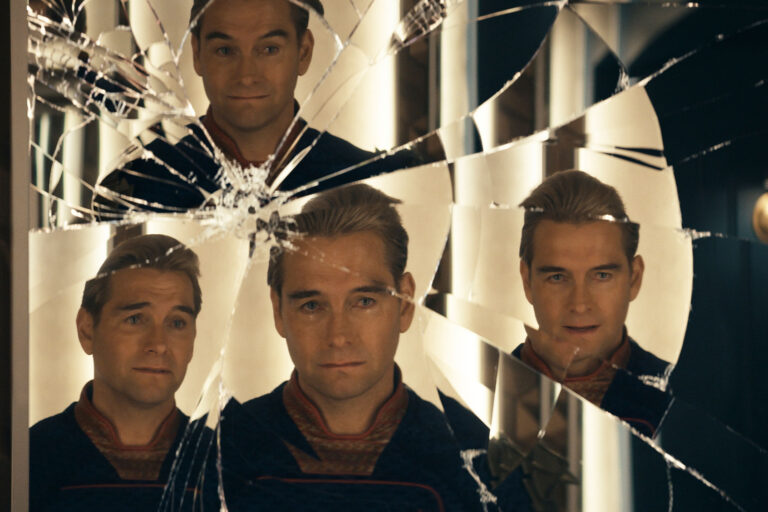 Antony Starr (Homelander) on "The Boys" (Prime Video)
