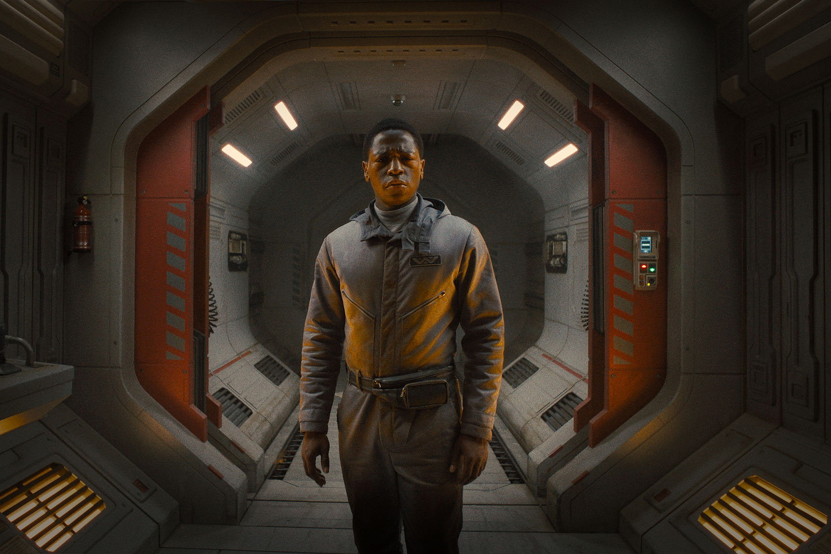 Caption David Jonsson as Andy in "Alien: Romulus" (Photo courtesy of 20th Century Studios)
