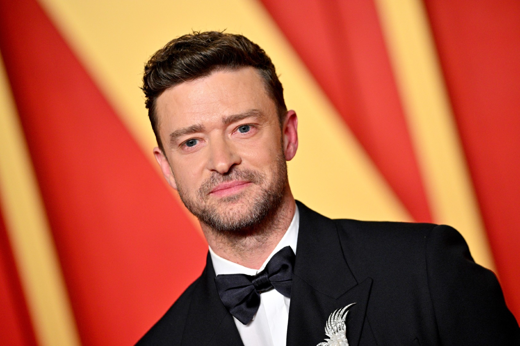 Justin Timberlake attends the 2024 Vanity Fair Oscar Party Hosted By Radhika Jones at Wallis Annenberg Center for the Performing Arts on March 10, 2024, in Beverly Hills, California. (Lionel Hahn/Getty Images)