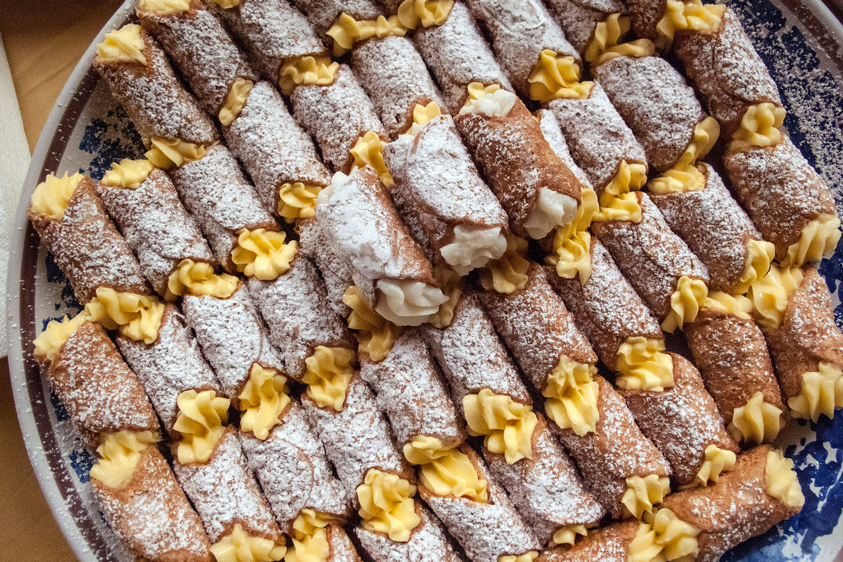 Cannolis from a local bakery in Noto, Sicily. (Santi Visalli/Getty Images)