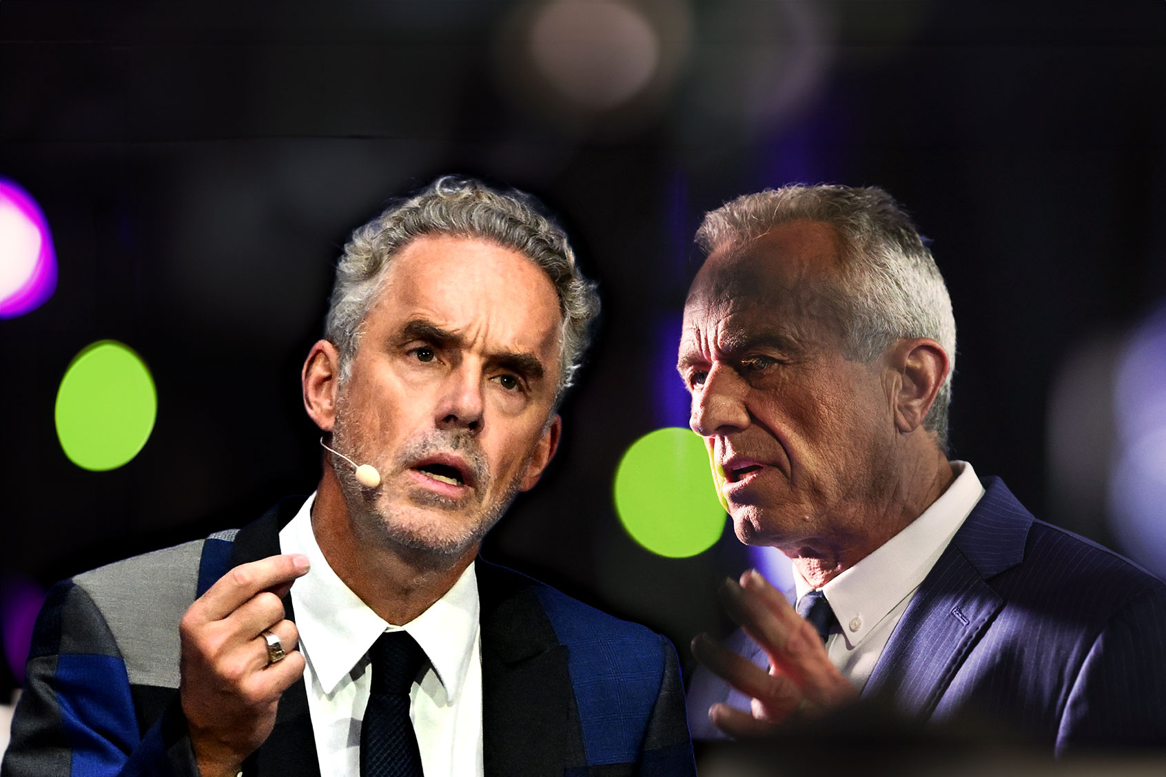 Jordan Peterson and Robert F. Kennedy Jr. (Photo illustration by Salon/Getty Images)