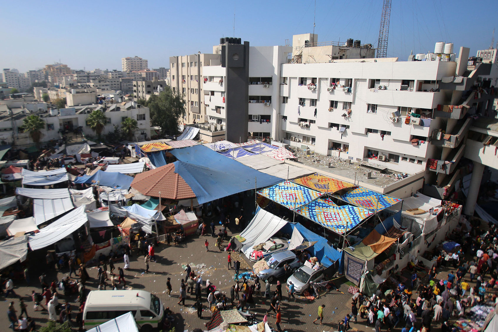 Al-Shifa hospital in Gaza City