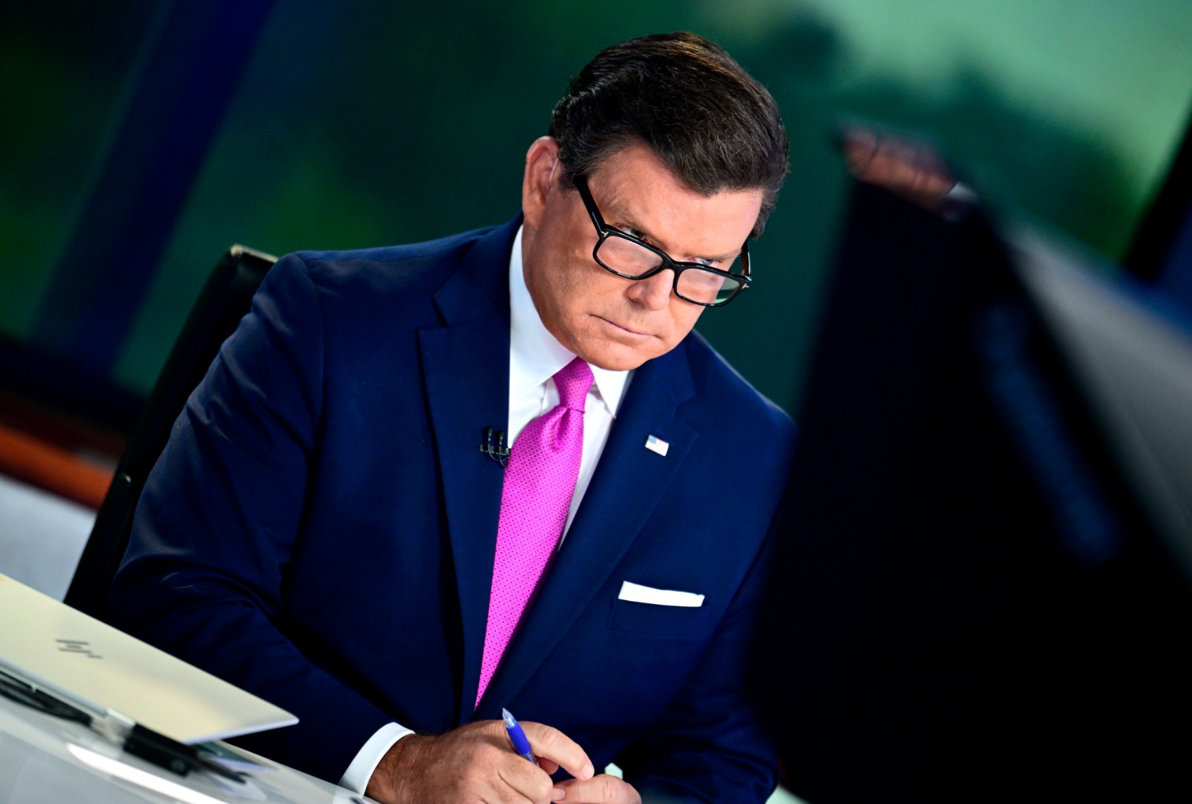 Bret Baier hosts Special Report at FOX News D.C. Bureau on July 09, 2024 in Washington, DC. (Shannon Finney/Getty Images)