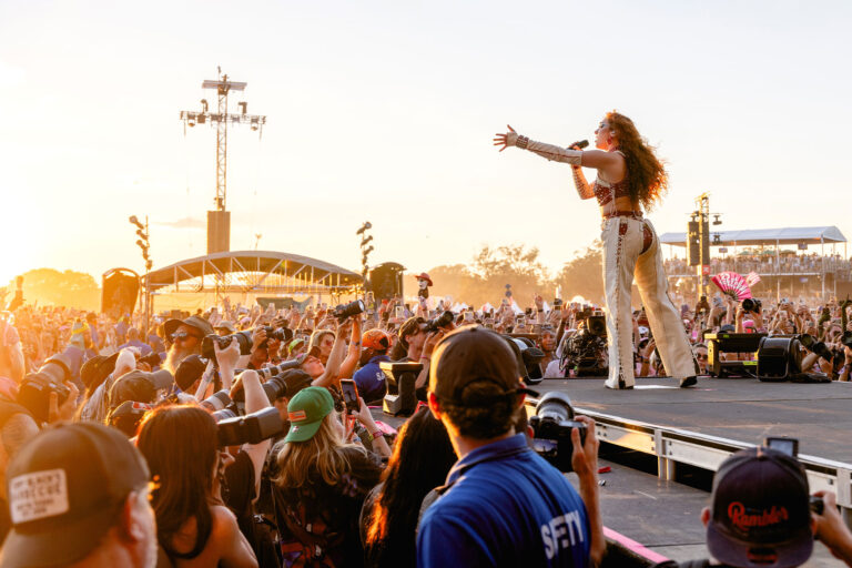 Chappell Roan performs onstage during weekend one, day three of the 2024 Austin City Limits Music Festival at Zilker Park on October 06, 2024 in Austin, Texas. (Rick Kern/Getty Images)