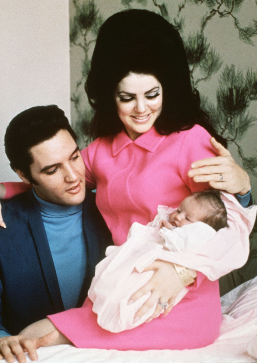 Elvis Presley; Priscilla Presley; Lisa Marie Presley