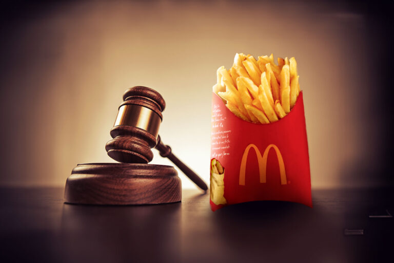 A Judge's Gavel and McDonald's French Fries (Photo illustration by Salon/Getty Images)
