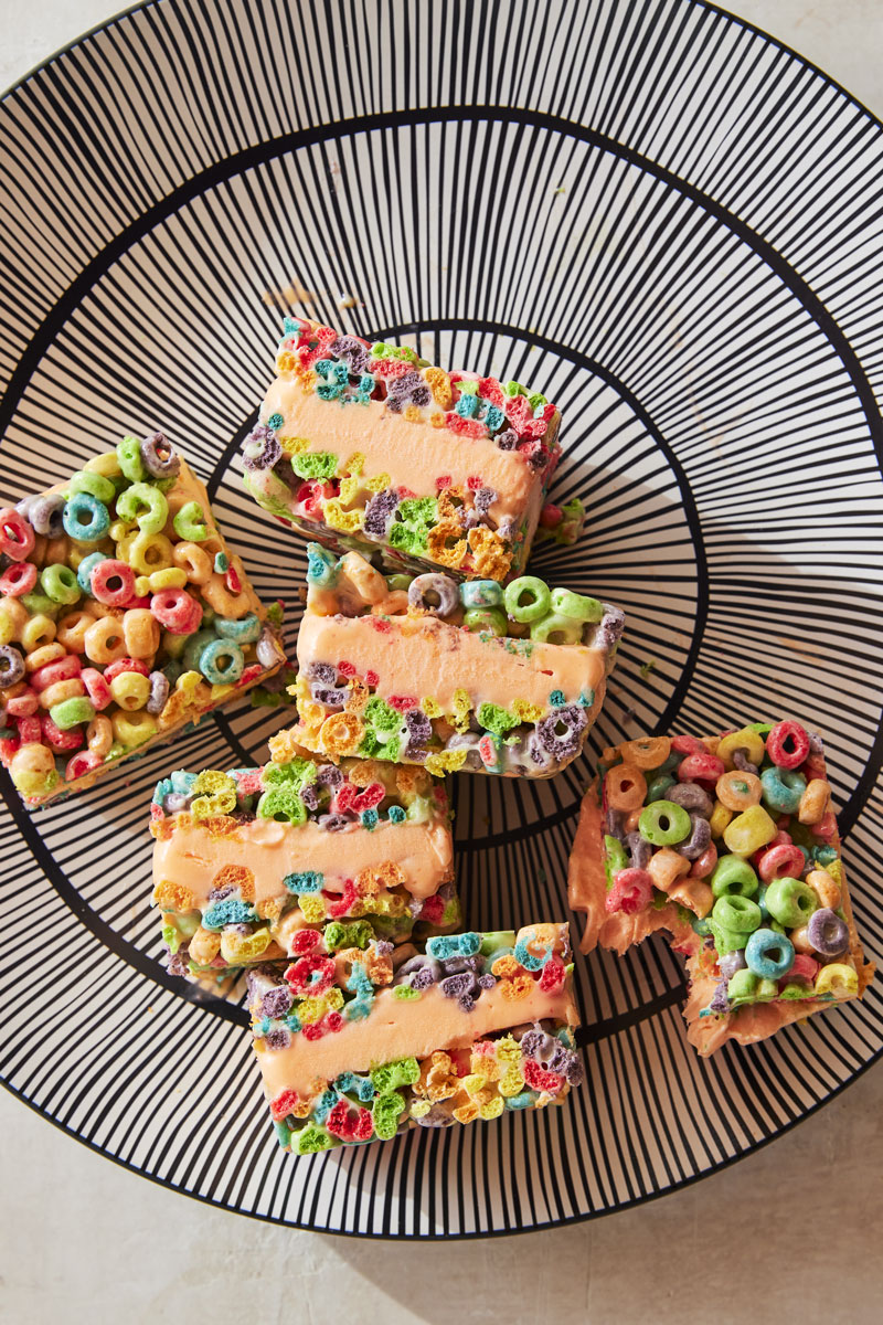 Frozen Fruity Sherbert Bar