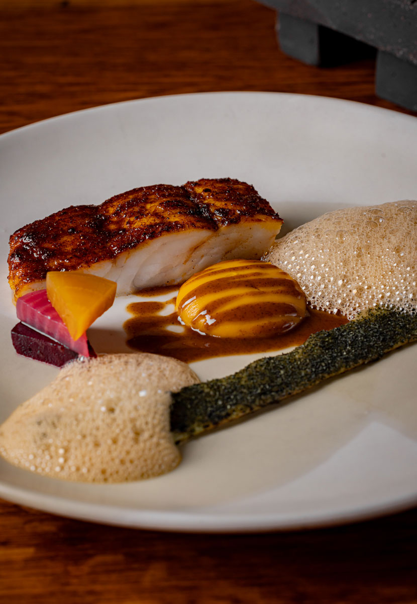 Ikoyi Turbot & Egusi Miso