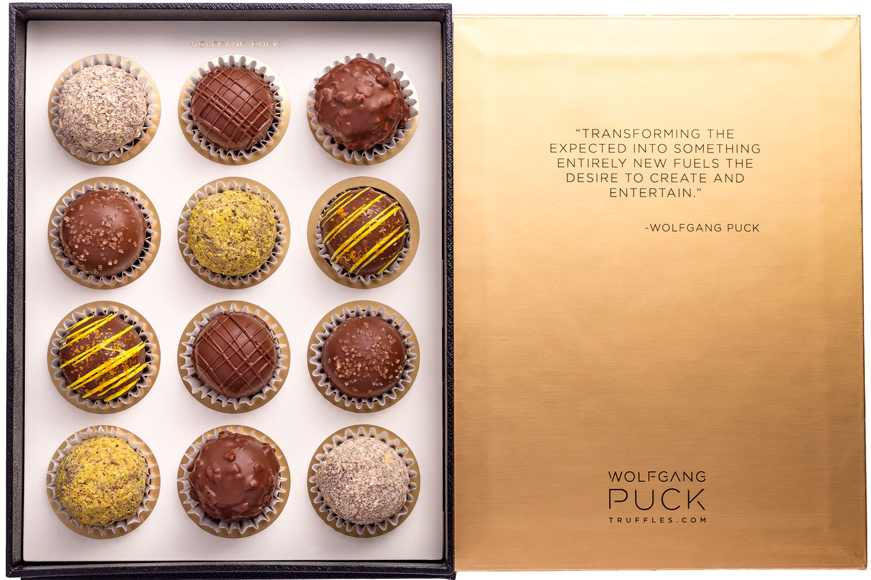 Wolfgang Puck Milk Collection Truffles