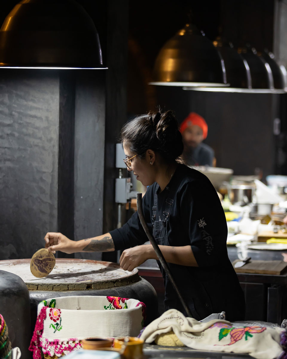 Chef and co-owner Xrysw Díaz