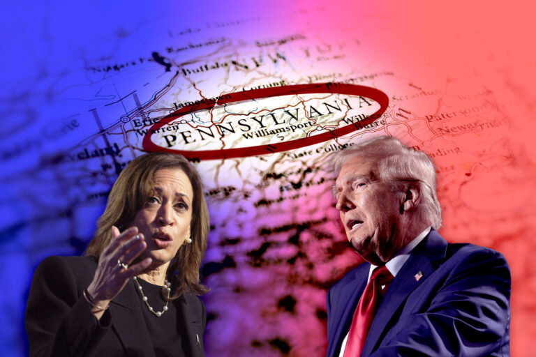 Kamala Harris and Donald Trump (Photo illustration by Salon/Getty Images)
