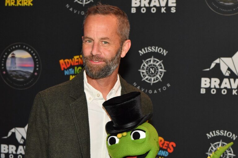 Kirk Cameron is seen at the "Adventures of Iggy And Mr. Kirk" premiere on November 14, 2024 in Nashville, Tennessee. (Jason Davis/Getty Images for BRAVE Books)