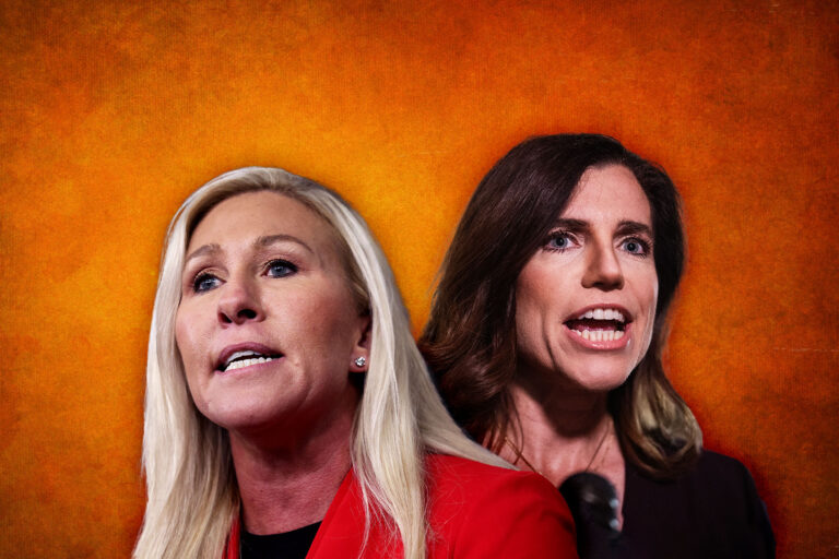 Marjorie Taylor Greene and Nancy Mace (Photo illustration by Salon/Getty Images)