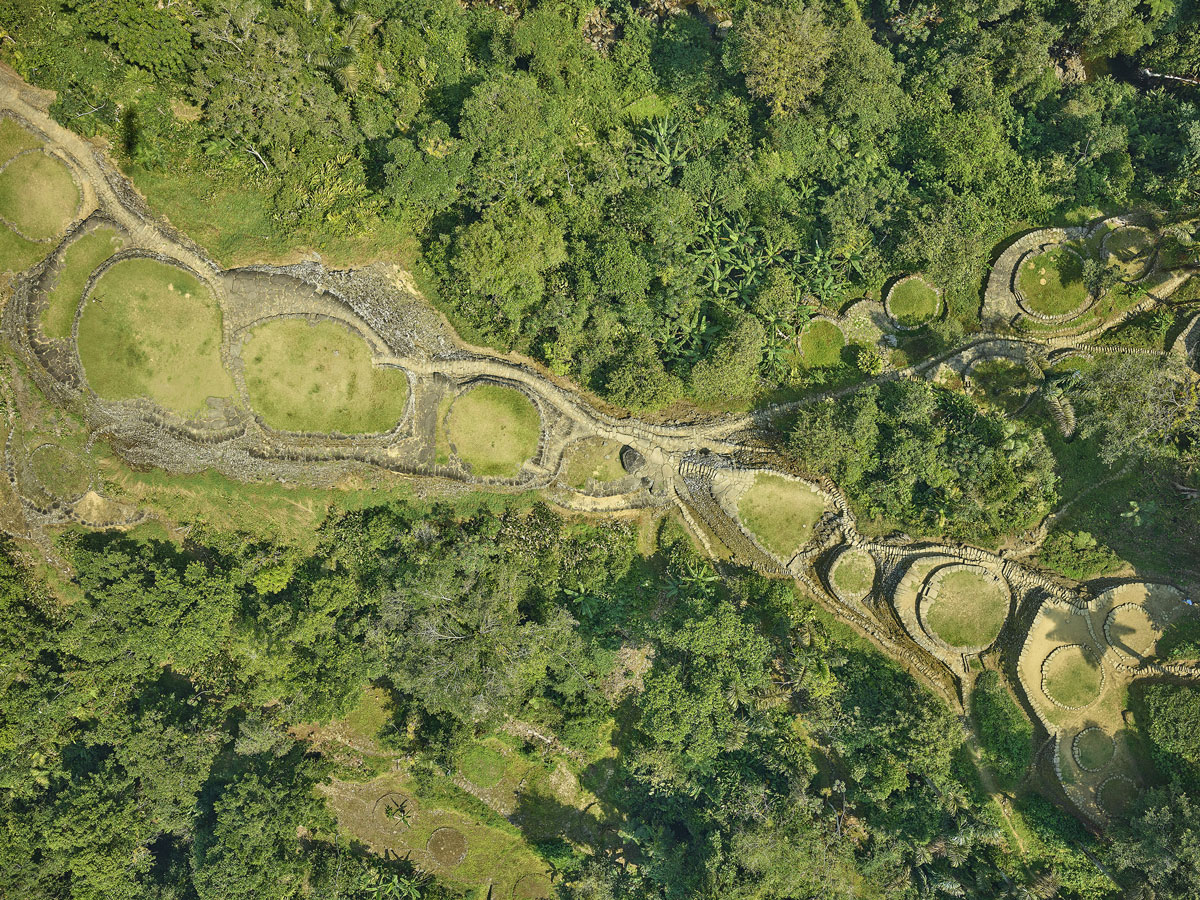 Aerial View of Ciudad Perdida