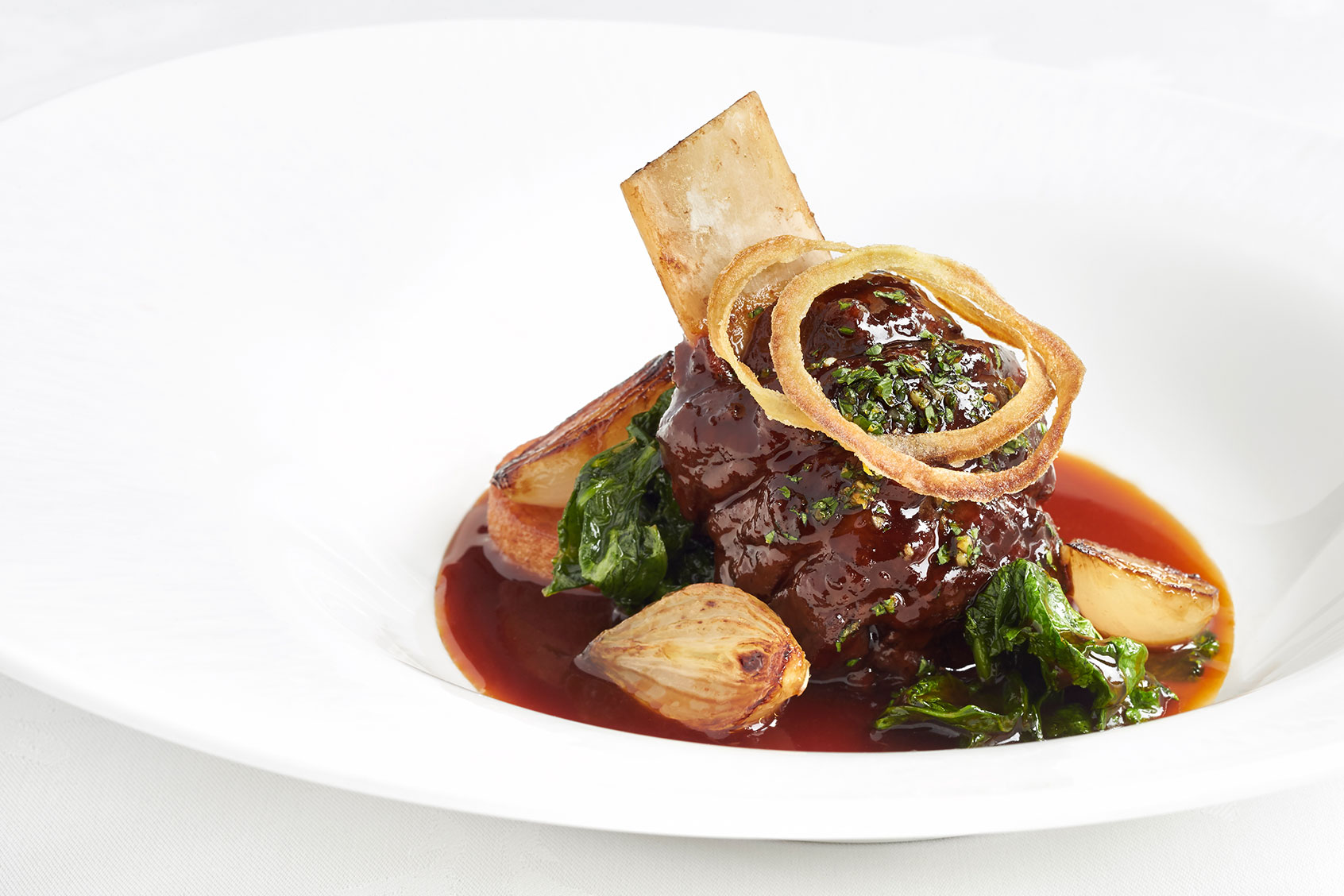 Braised Bison Short Rib