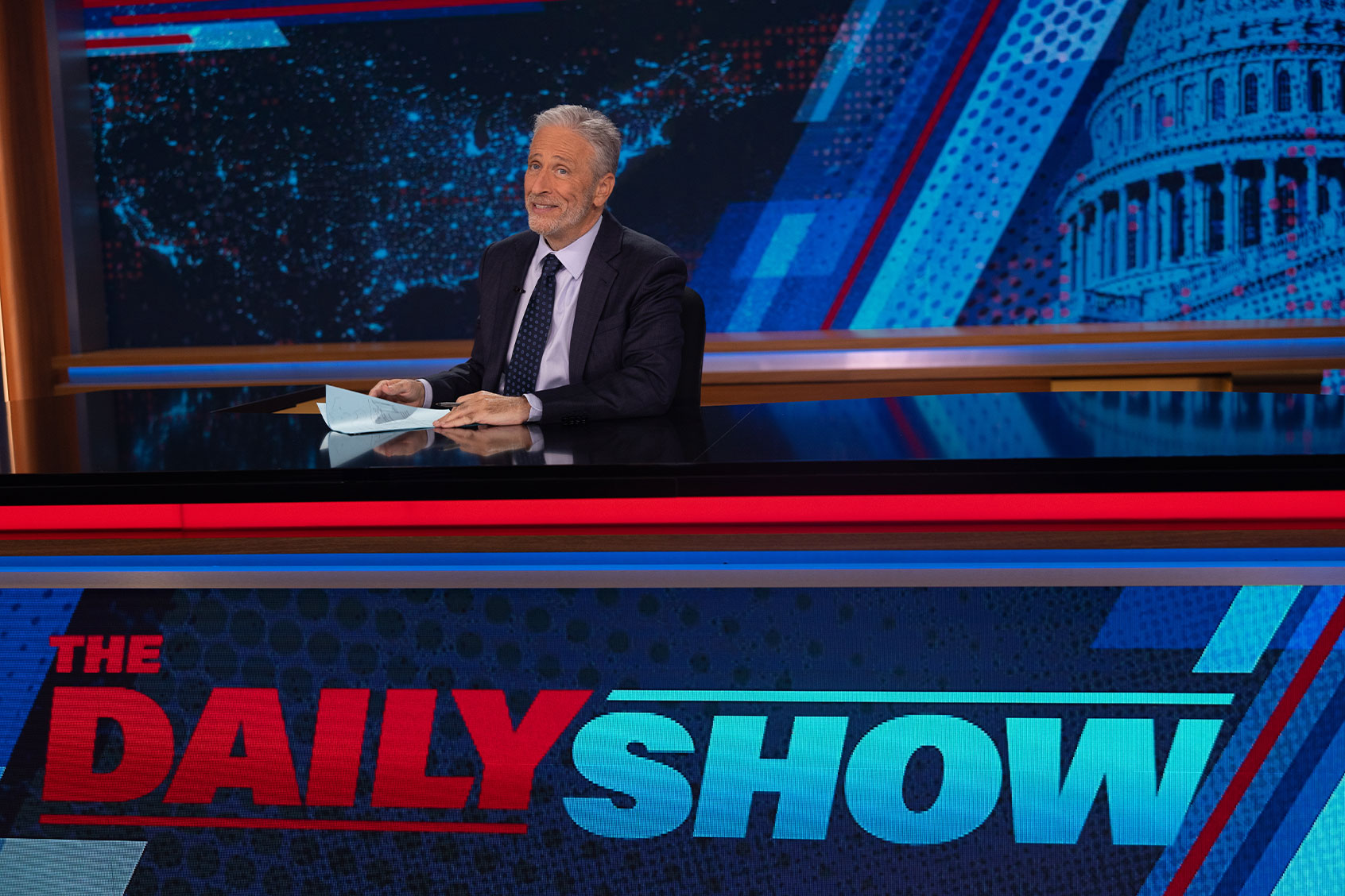 Jon Stewart on "The Daily Show" (Comedy Central)