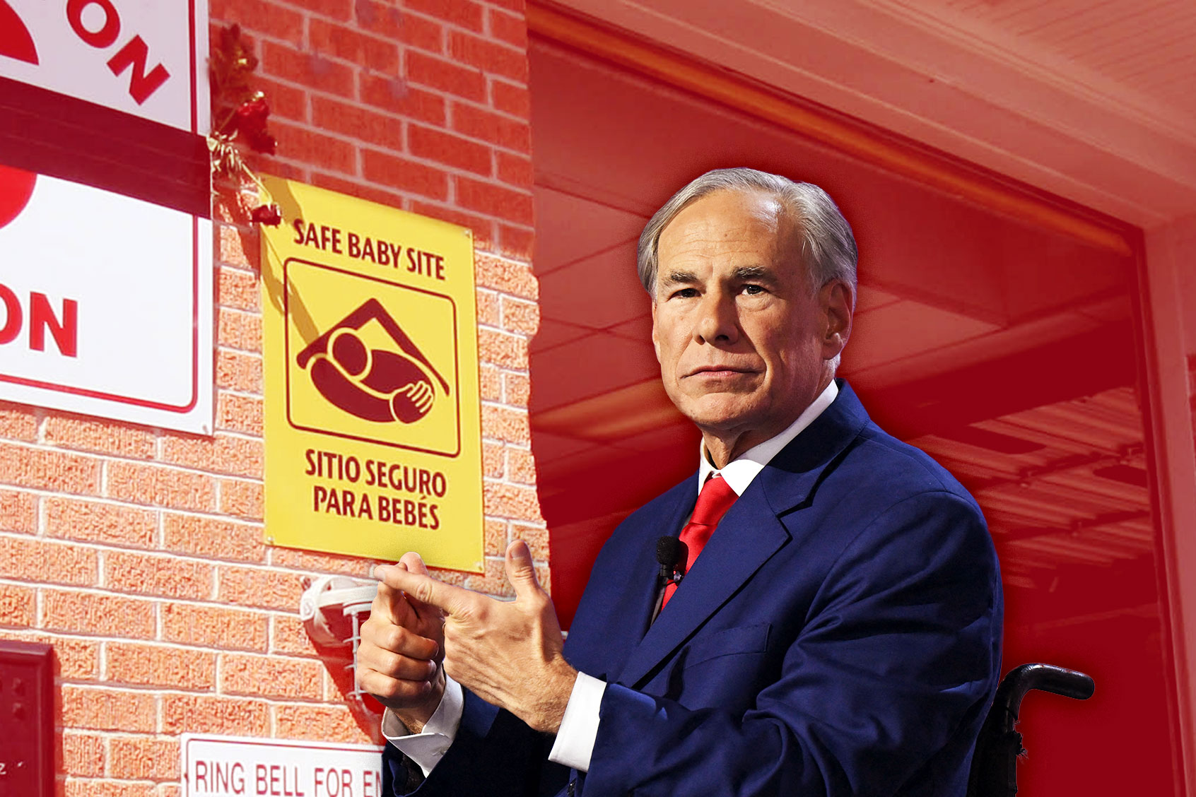 Texas Governor Greg Abbott (Photo illustration by Salon/Getty Images)