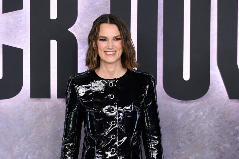 Keira Knightley attends the "Black Doves" Season One World Premiere at the BFI Southbank on December 03, 2024 in London, England. (Karwai Tang/WireImage/Getty Images)