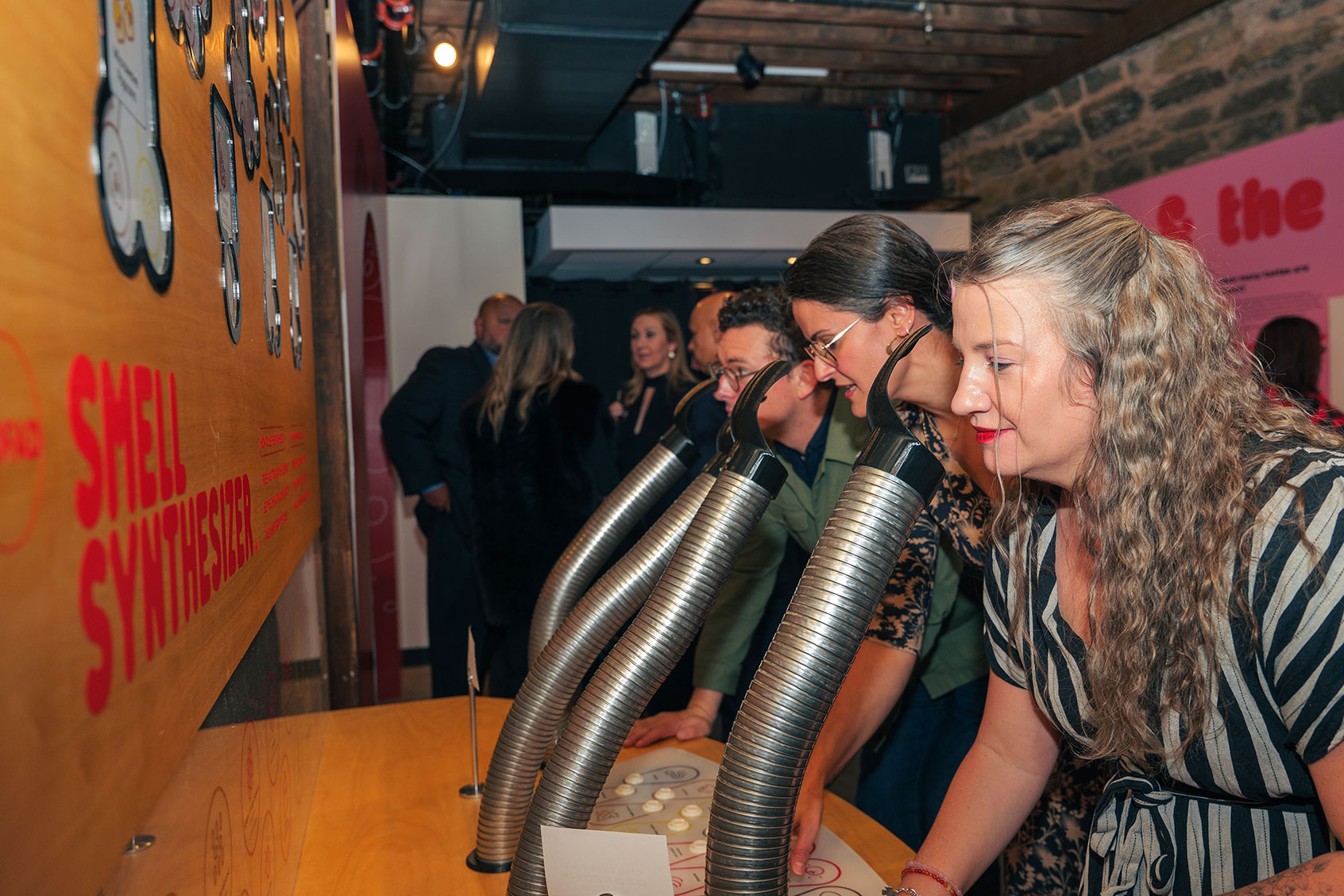 Visitors at the Museum of Food and Drink