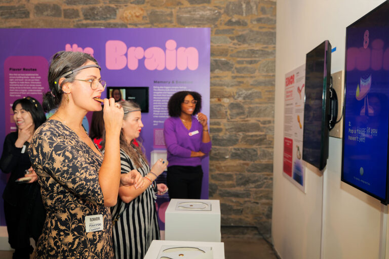 Visitors at the Museum of Food and Drink (Courtesy of MOFAD)