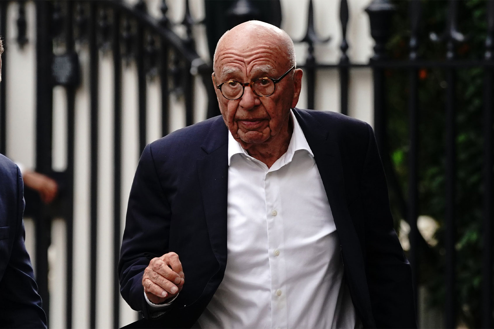 Rupert Murdoch at his annual party at Spencer House, St James' Place in London. Picture date: Thursday June 22, 2023. (Victoria Jones/PA Images via Getty Images)