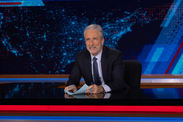 Jon Stewart on "The Daily Show" (Comedy Central)