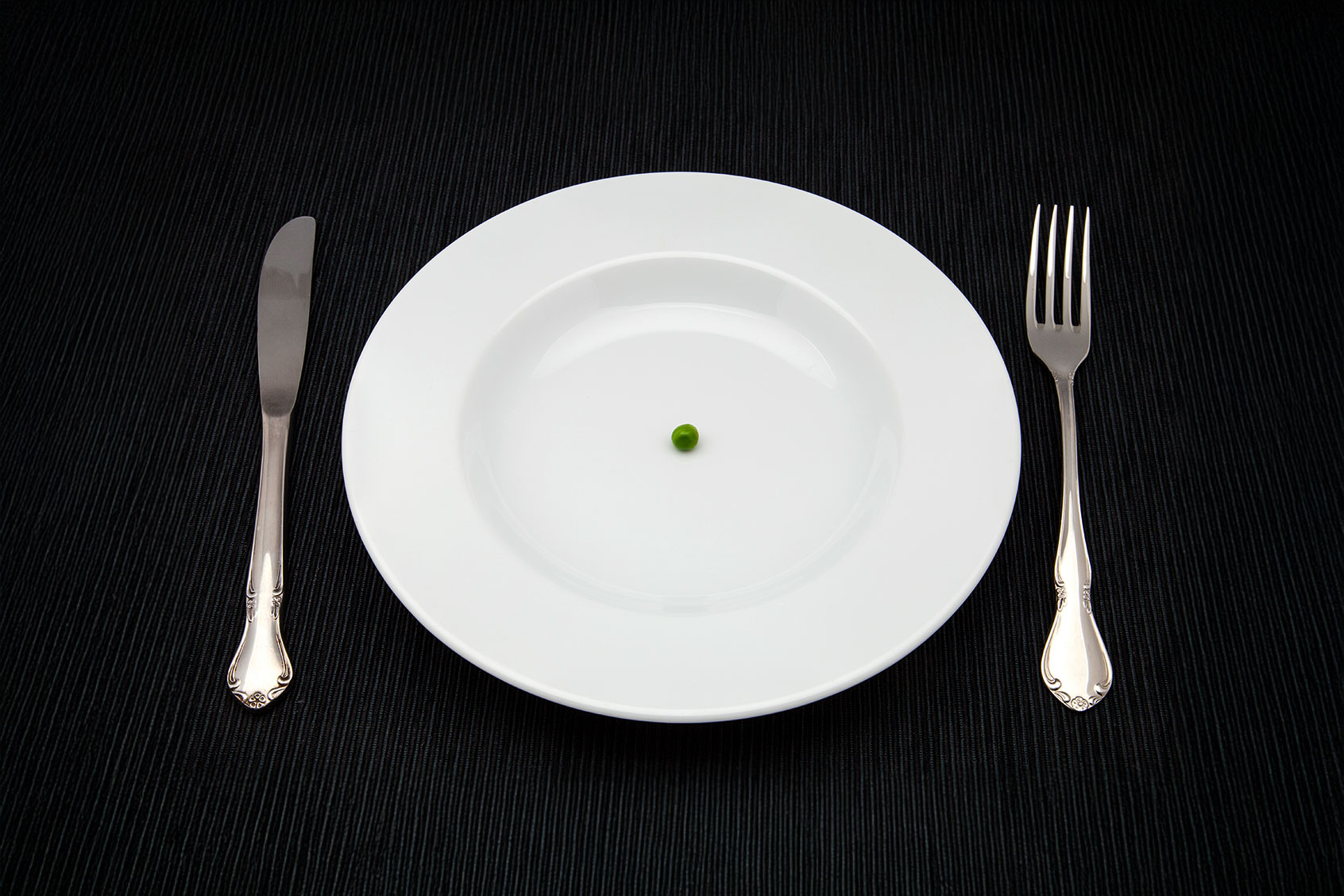 Diet of a pea on a plate (Getty Images/ziquiu)