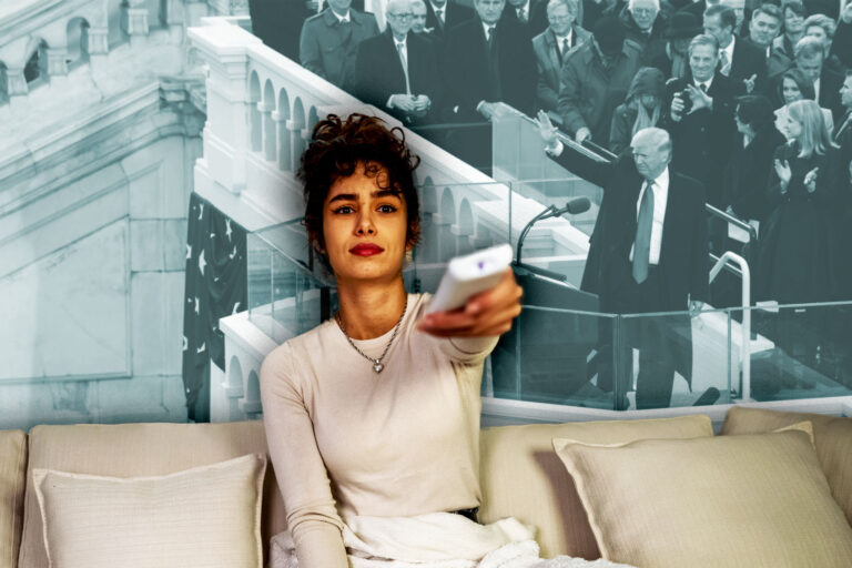 Let's not watch the Presidential inauguration this time (Photo illustration by Salon/Getty Images)