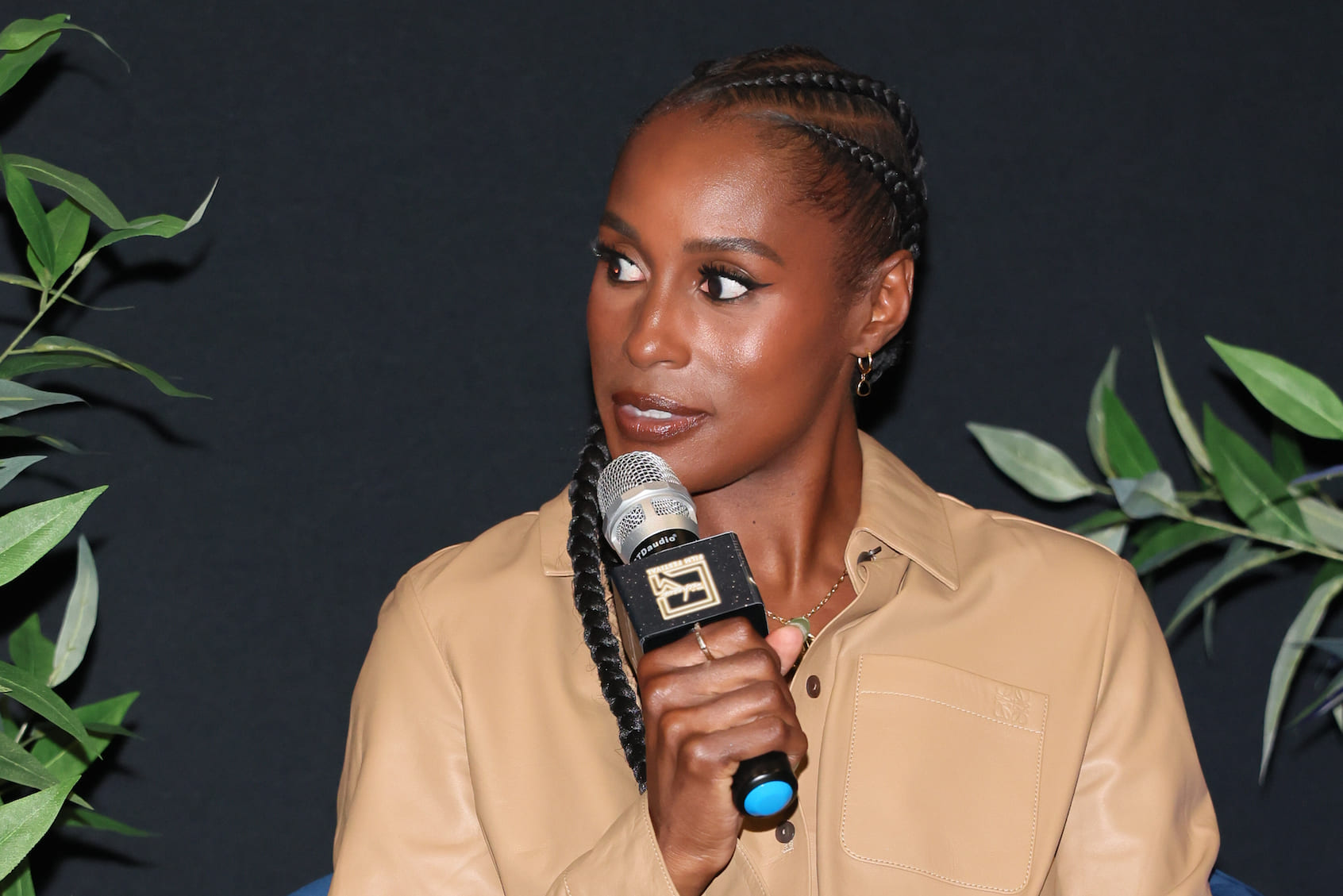 Issa Rae attends the 6th annual Micheaux Film Festival screening of "One Of Them Days" at The Culver Theater on October 25, 2024 in Culver City, California. (Photo by Paul Archuleta/Getty Images)