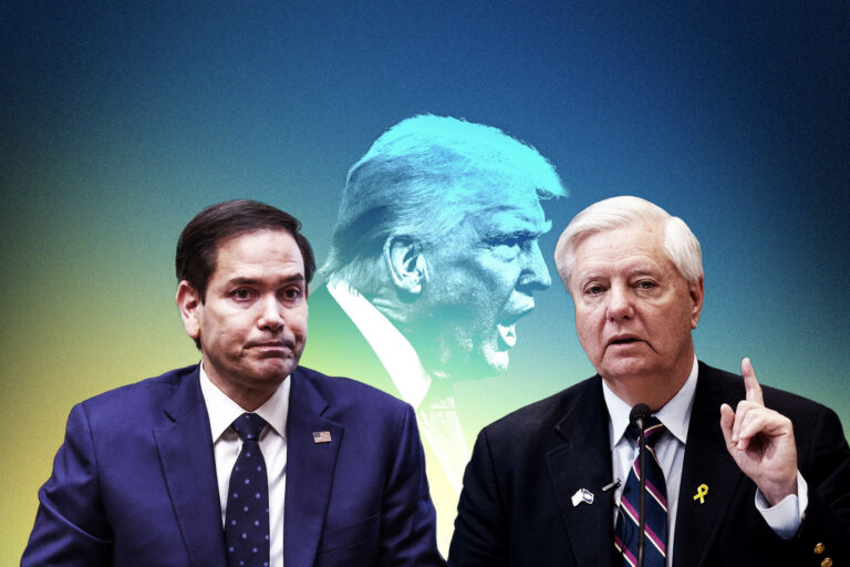 Marco Rubio, Lindsey Graham and Donald Trump (Photo illustration by Salon/Getty Images)