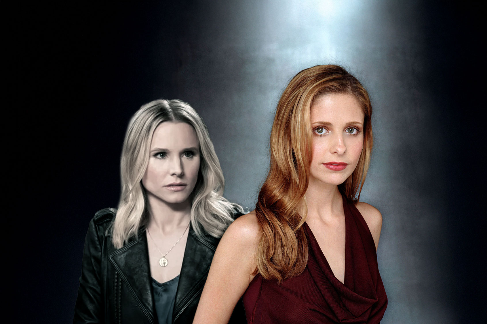 Kristen Bell from "Veronica Mars" and Sarah Michelle Gellar from "Buffy The Vampire Slayer" (Photo illustration by Salon/Getty Images/Hulu)