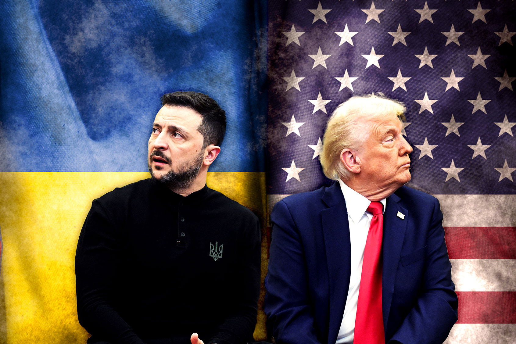 Volodymyr Zelensky and Donald Trump (Photo illustration by Salon/Getty Images)