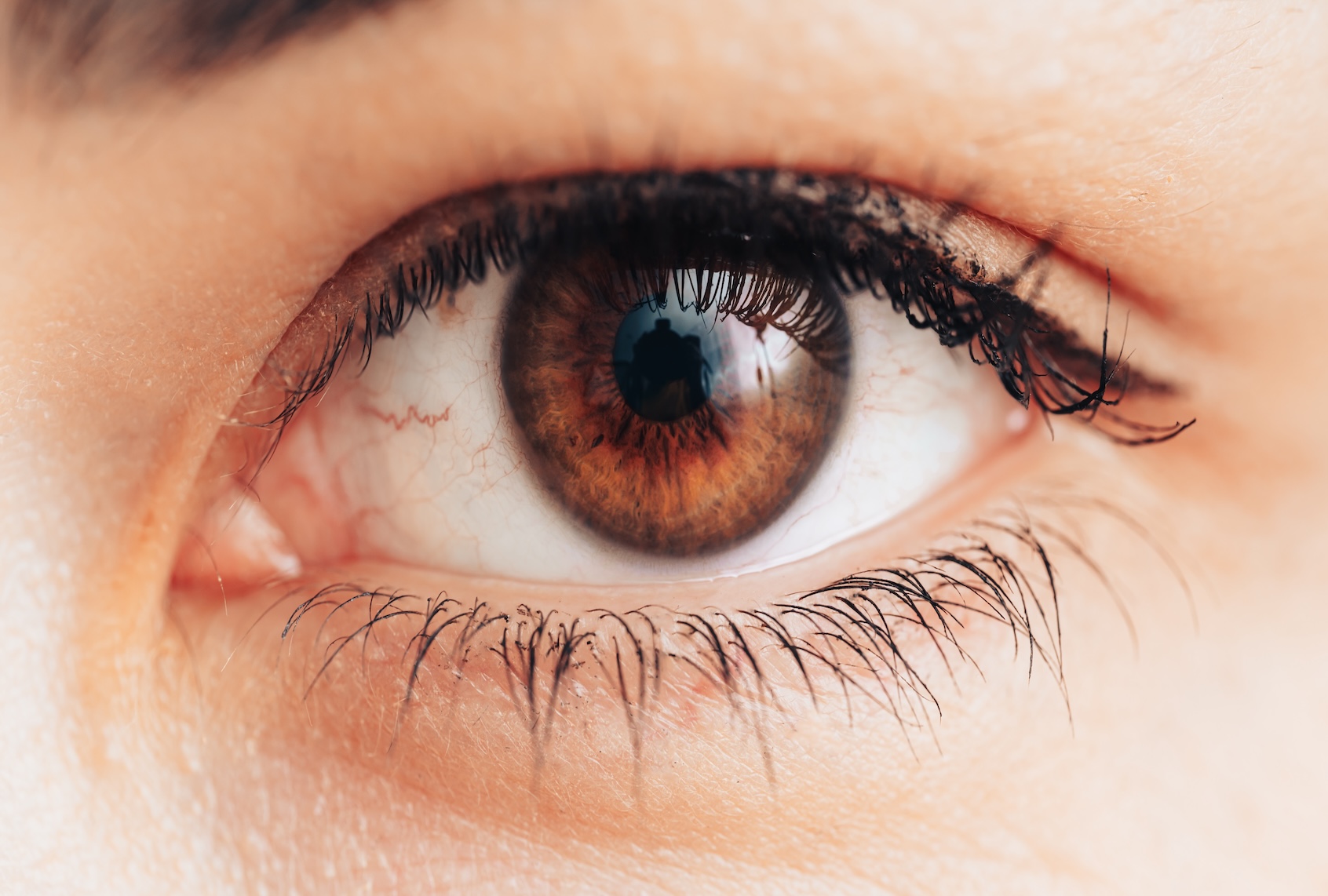 Macro eye close up. (Anastassiya Bezhekeneva / Getty Images)
