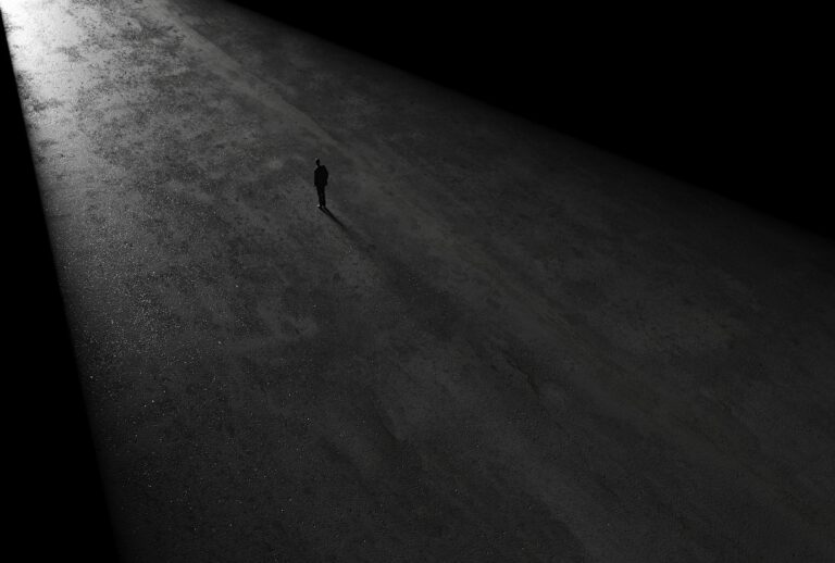 An isolated person. (cokada / Getty Images)