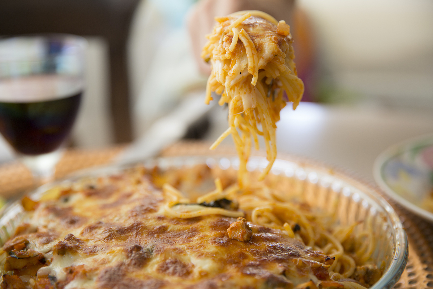 Baked spaghetti (Getty Images / darrial)