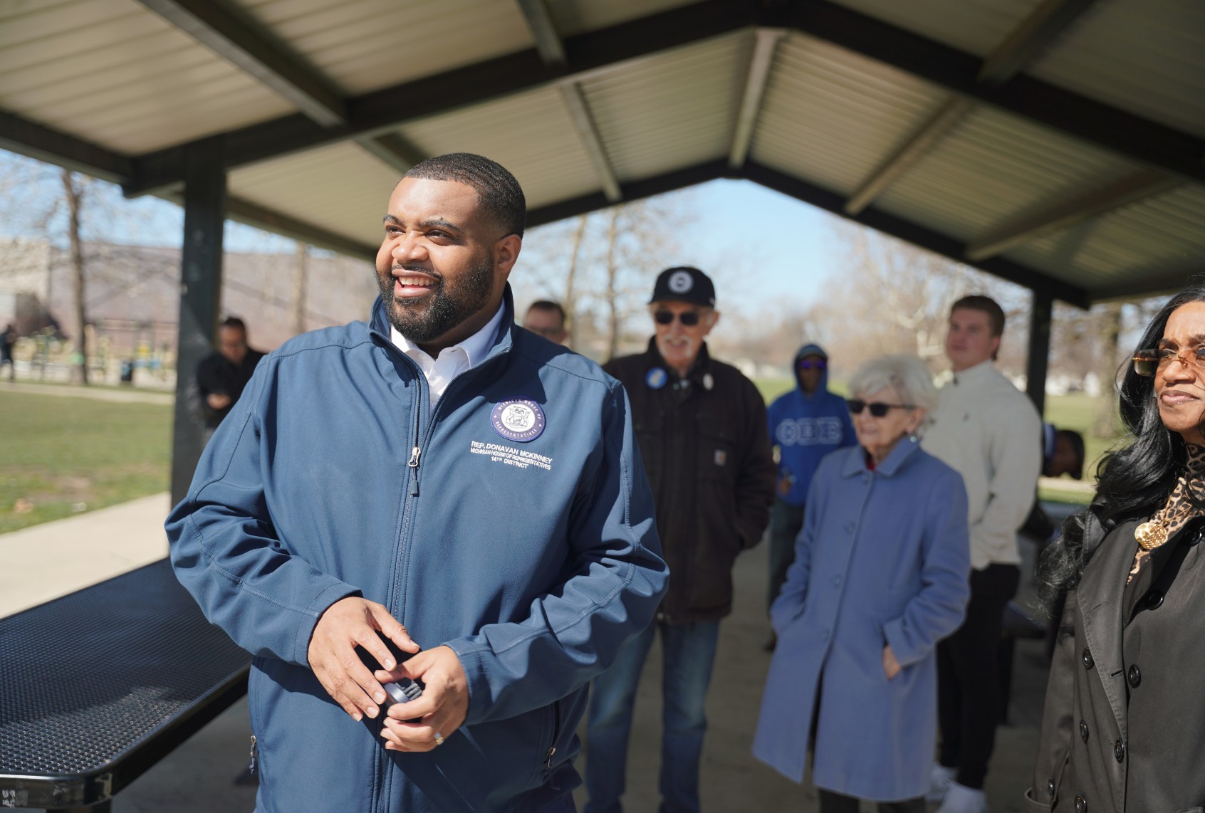 Donavan McKinney is running in the Democratic primary for Michigan's 13th congressional district. (Donovan McKinney for Congress)